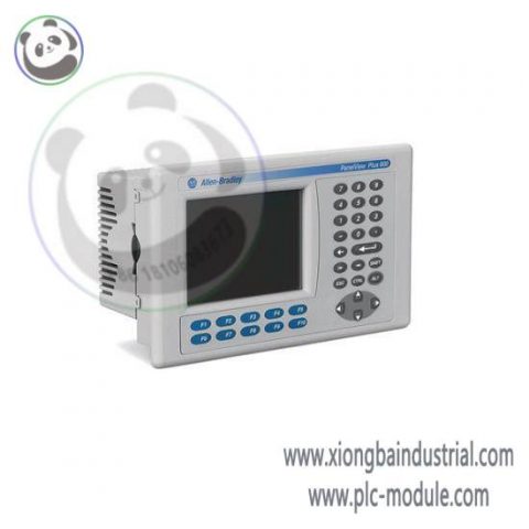 Rockwell Automation Allen-Bradley 2711P-B6C20D PanelView Plus 600 Compact Terminal, Industrial Touchscreen Terminal